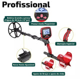 Detector de Metais Profissional TX850z com Super Bobina e brindes.