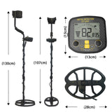 Detector de Metal profissional GT800