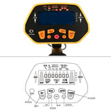 Detector de metal gc1028 com iluminação no painél - loja locomotivo